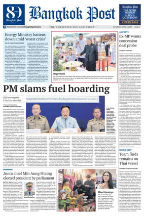 Cover of Bangkok Post