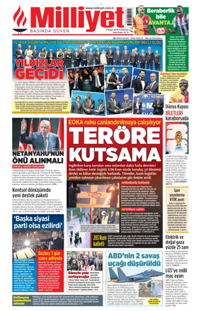 Cover of Milliyet