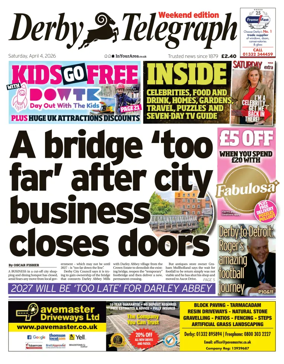 Cover of Derby Telegraph