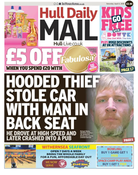 Cover of Hull Daily Mail