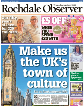 Cover of Rochdale Observer