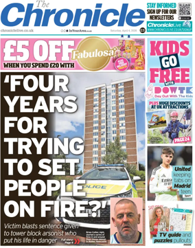 Cover of The Chronicle (UK)