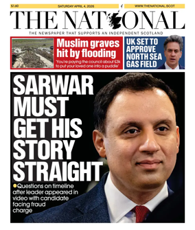 Cover of The National (Scotland)