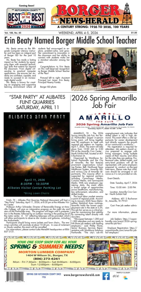 Cover of Borger News-Herald