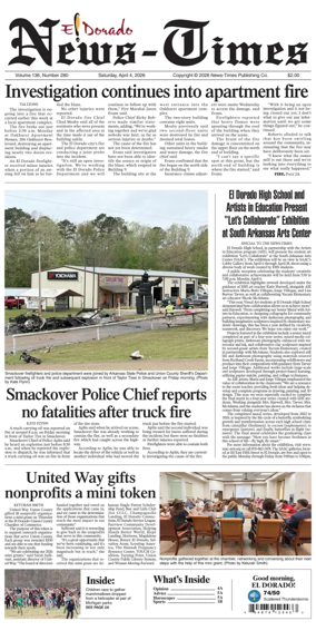 Cover of El Dorado News-Times (VCID - Camden News)