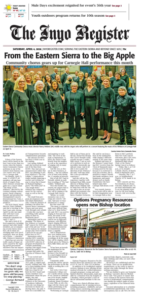 Cover of Inyo Register