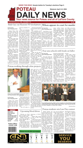 Cover of Poteau Daily News