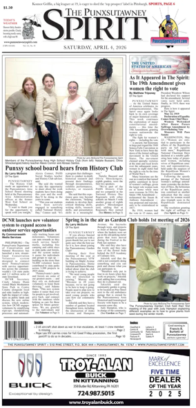 Cover of The Punxsutawney Spirit