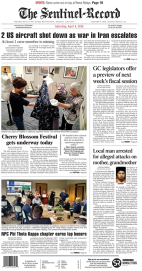 Cover of The Sentinel-Record