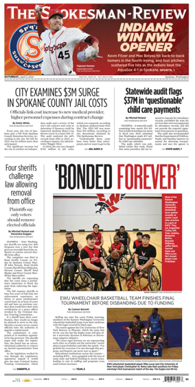 Cover of The Spokesman-Review (Spokane)