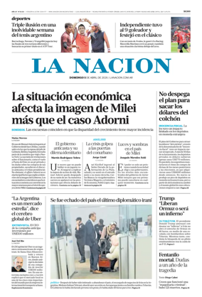 Cover of La Nacion