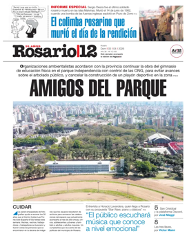 Cover of Pagina 12-Rosario 12