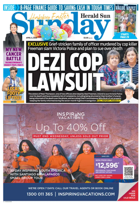 Cover of Herald Sun