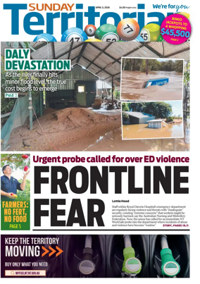 Cover of Sunday Territorian
