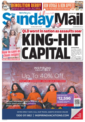 Cover of The Courier-Mail