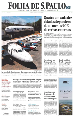 Cover of Folha de S.Paulo