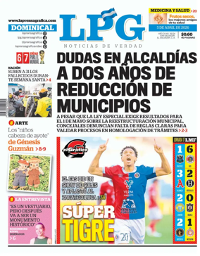 Cover of La Prensa Grafica