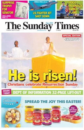 Cover of The Fiji Times