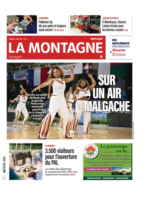 Cover of La Montagne (Montlucon)