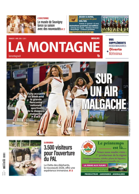 Cover of La Montagne (Moulins)