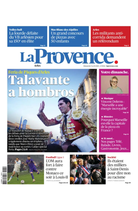 Cover of La Provence Arles