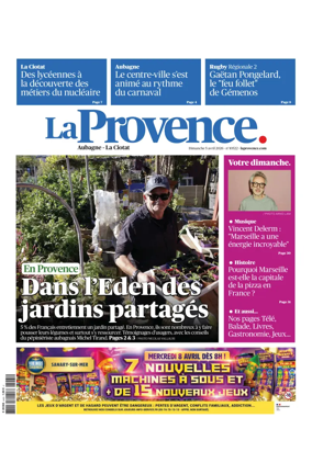 Cover of La Provence Aubagne-La Ciotat