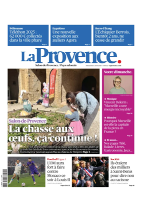 Cover of La Provence Salon-de-Provence / Pays salonais