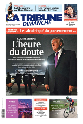 Cover of La Tribune Dimanche (France)