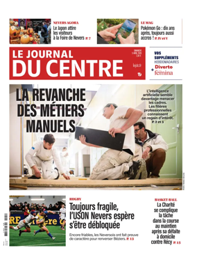 Cover of Le Journal du Centre