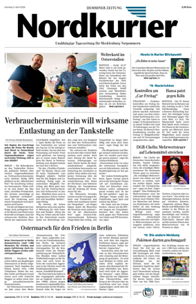 Cover of Demminer Zeitung