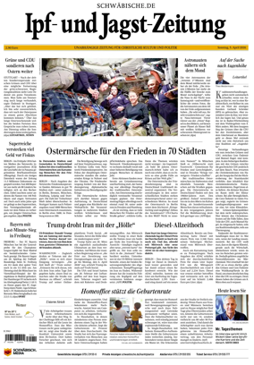 Cover of Ipf- und Jagst-Zeitung