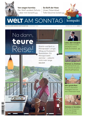 Cover of Welt am Sonntag - kompakt