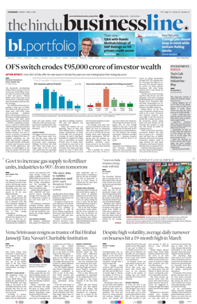 Cover of BusinessLine (Hyderabad)