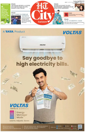 Cover of Hindustan Times (Lucknow) - Live