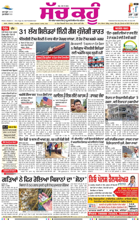 Cover of Sach Kahoon Punjabi