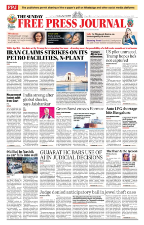 Cover of The Free Press Journal