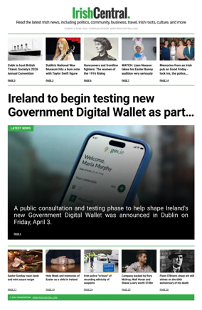 Cover of Irish Central