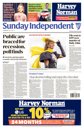 Cover of Sunday Independent (Ireland)