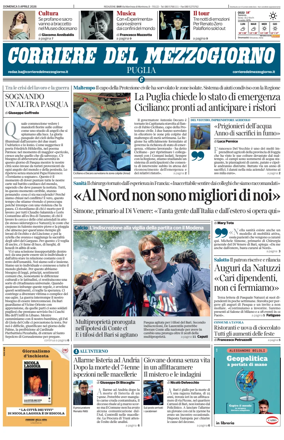 Cover of Corriere del Mezzogiorno (Puglia)