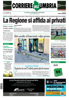 Cover of Corriere dell Umbria