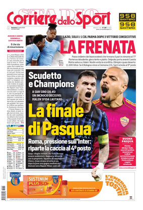 Cover of Corriere dello Sport (Roma)
