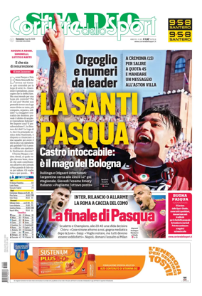 Cover of Corriere dello Sport Stadio (Bologna)