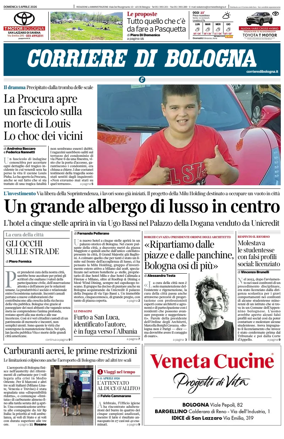 Cover of Corriere di Bologna