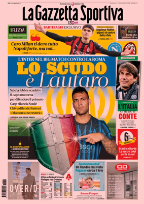 Cover of La Gazzetta dello Sport