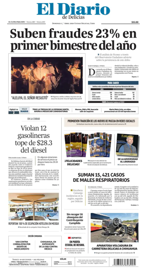 Cover of El Diario de Delicias