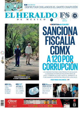 Cover of El Heraldo de Mexico