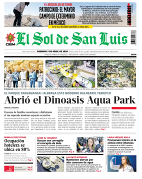 Cover of El Sol de San Luis Potosi