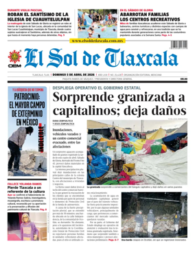 Cover of El Sol de Tlaxcala