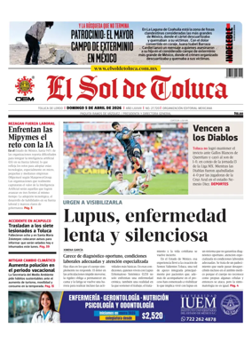 Cover of El Sol de Toluca