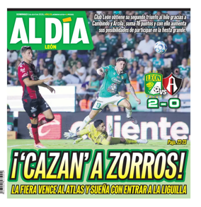 Cover of Periodico Al Dia (Leon)